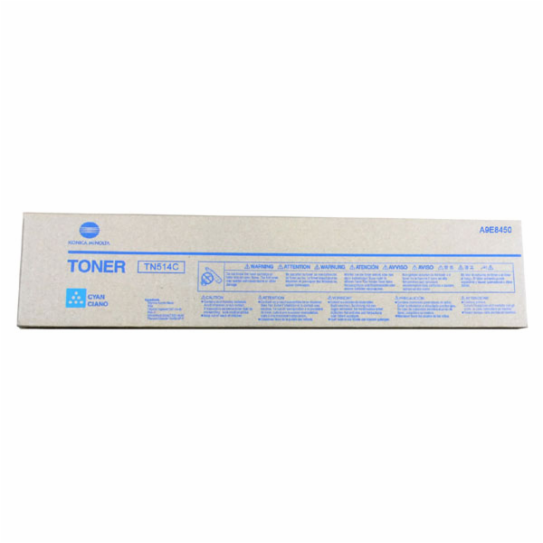 Originální azurový toner Konica Minolta TN-514 (A9E8450)