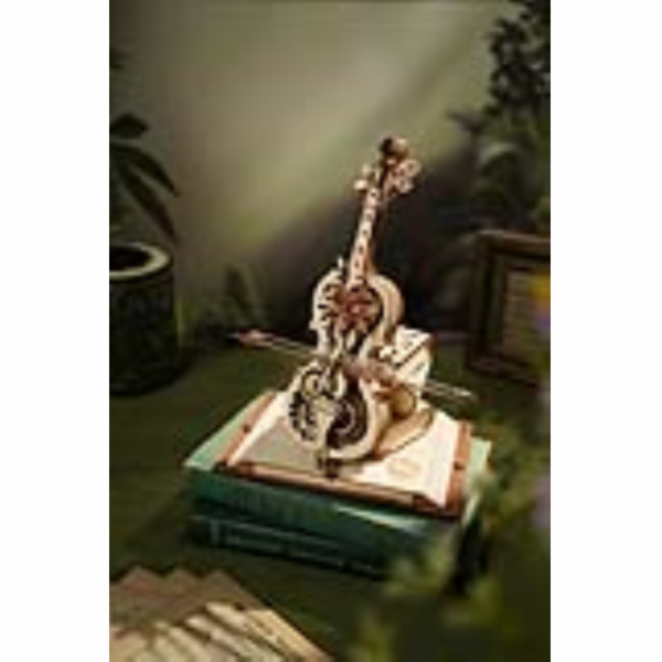 Hračka Robotime dřevěné mechanické puzzle Kouzelné violon...