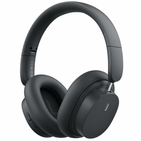 Baseus Bowie D05/USB-C/Drát/BT/Bezdrát/Šedá