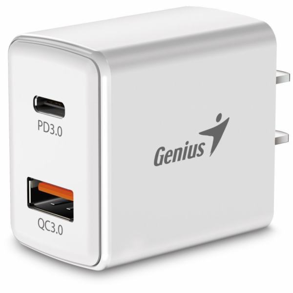 GENIUS nabíječka PD-20AC, 20W, rychlé nabíjení, USB-C PD3...