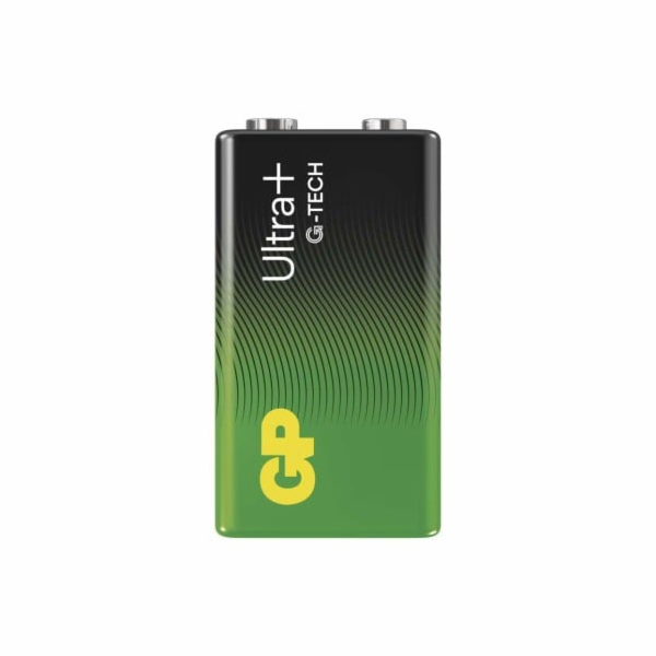 GP 9V Ultra Plus, alkalická (6LR61) - 1 ks