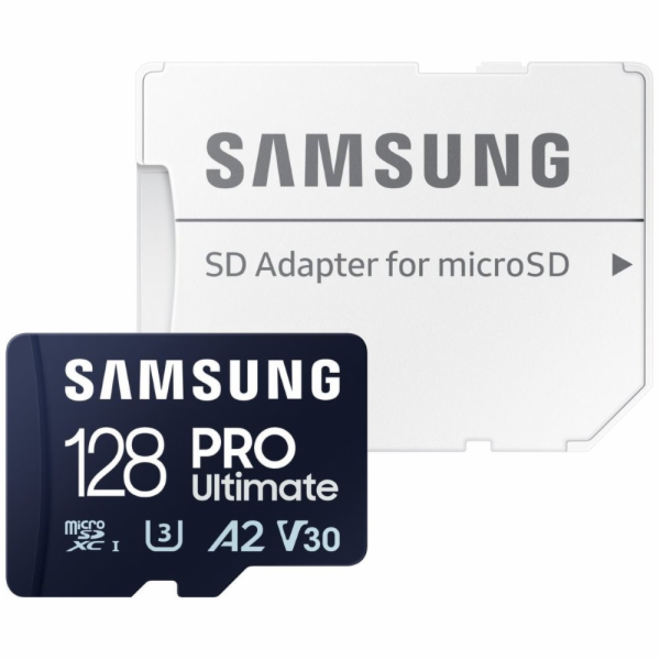 Samsung micro SDXC 128GB PRO Ultimate + SD adaptér