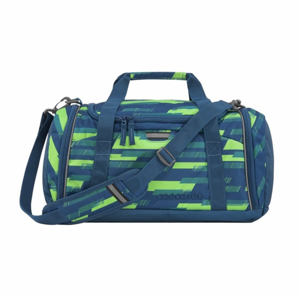 Sportovní taška Coocazoo COOCAZOO 2.0, barva: Lime Stripe