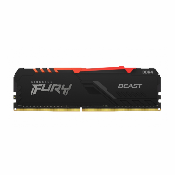 Kingston FURY Beast/DDR4/16GB/3200MHz/CL16/1x16GB/RGB/Black