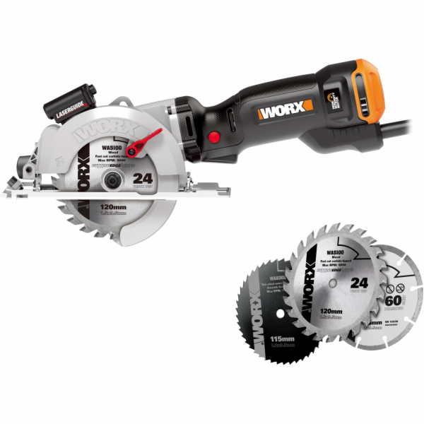 Worx Kompaktní kotoučová pila WX437 800 W