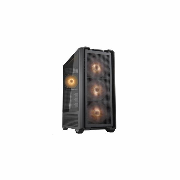 COUGAR PC skříň MX600 Black Mid Tower Mesh Front Panel 3 ...