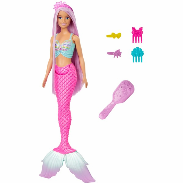 Mattel Barbie Dreamtopia New Long Hair Fantasy Panenka mo...