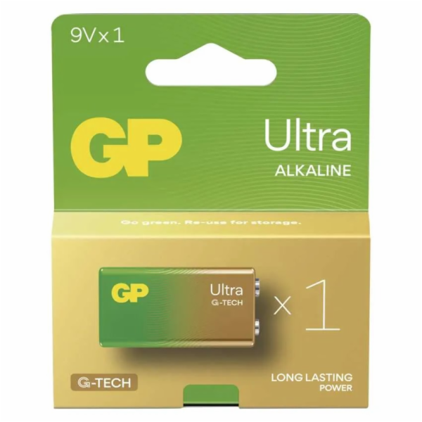 Baterie GP ULTRA ALKALINE 9V/6LR61