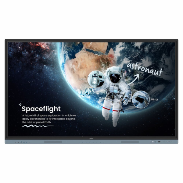 BENQ RM7504, LED Panel 75" 4K UHD, dotykový