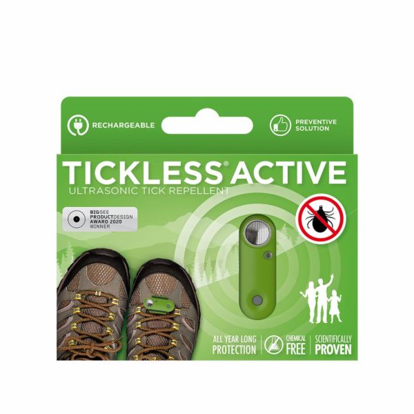 TICKLESS® ACTIVE Dobíjecí ultrazvukový odpuzovač klíšťat ...