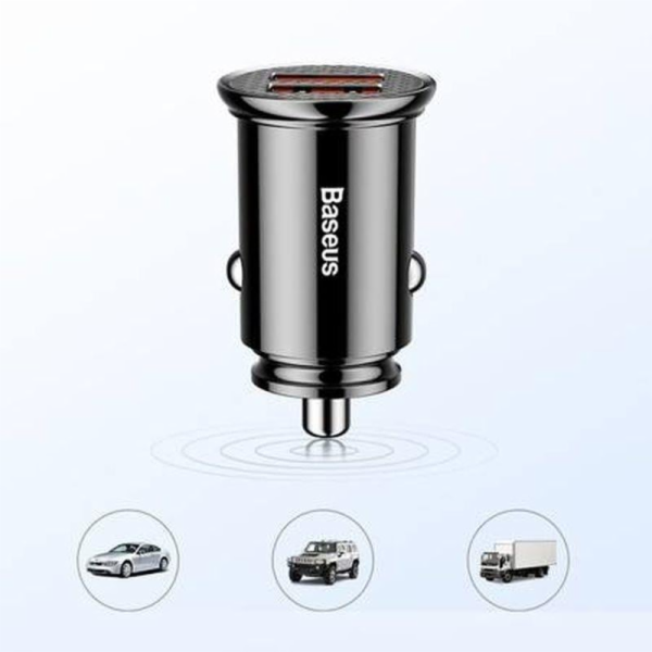 nabíječka Auto 12-24V 2xUSB QC3.0 30W