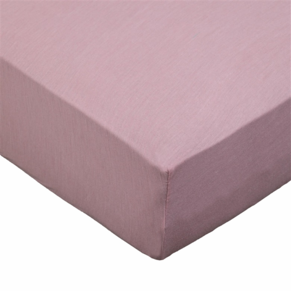 Prostěradlo Okko 624, růžové, 180/200x200 cm, s gumou