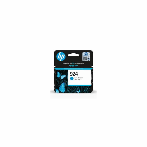 HP 924 Cyan Original Ink Cartridge (400 pages)