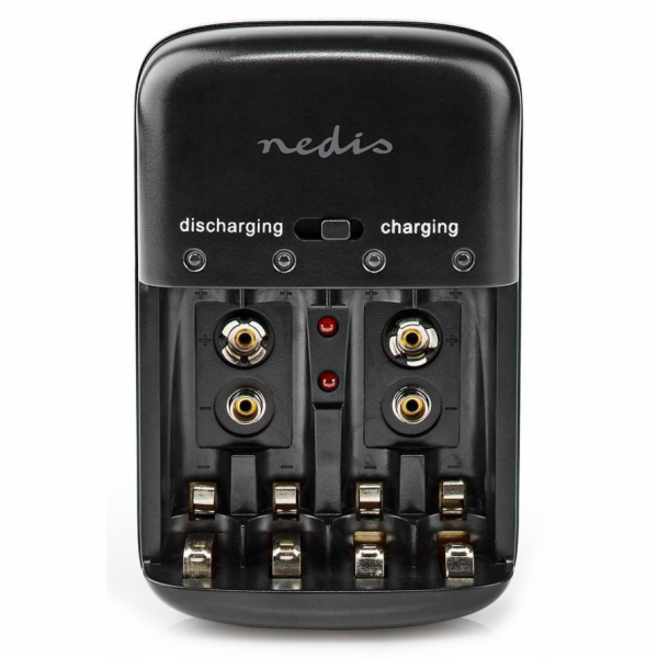 NEDIS nabíječka baterií/ AA/AAA/E-Block/ pro Ni-MH/ Ni-Cd...