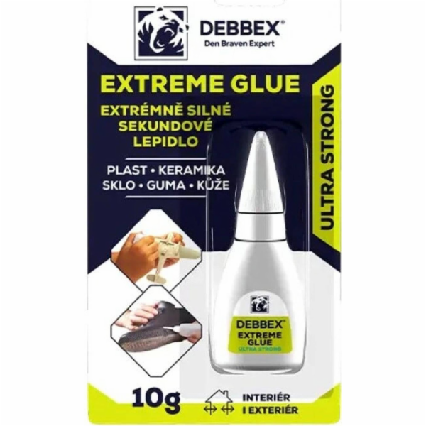 Lepidlo vteřinové 10 g DEBBEX extreme glue