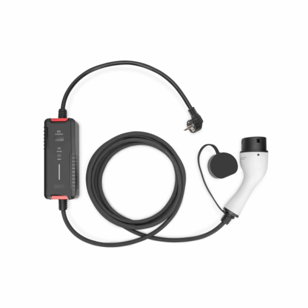 Digitus EV Ladegerät für Haushaltssteckdose (schwarz/weiß)