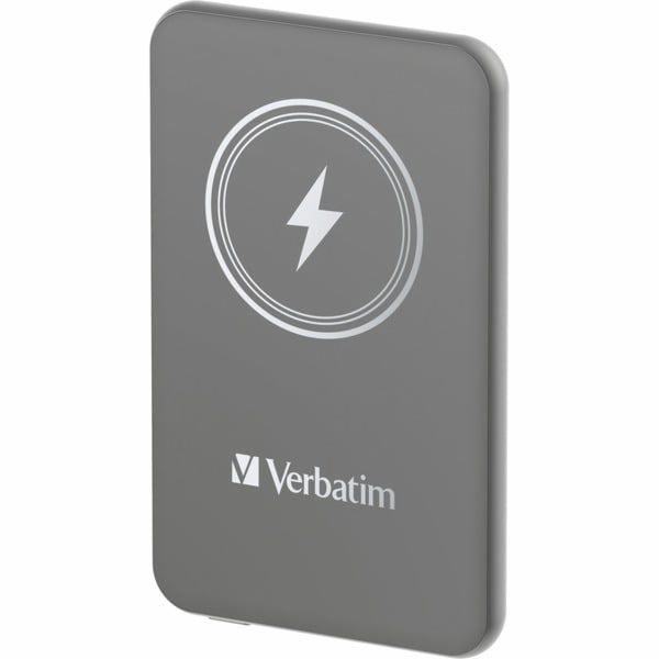 Verbatim Wireless Powerbank Charge  n  Go 5.000mAh (grau,...
