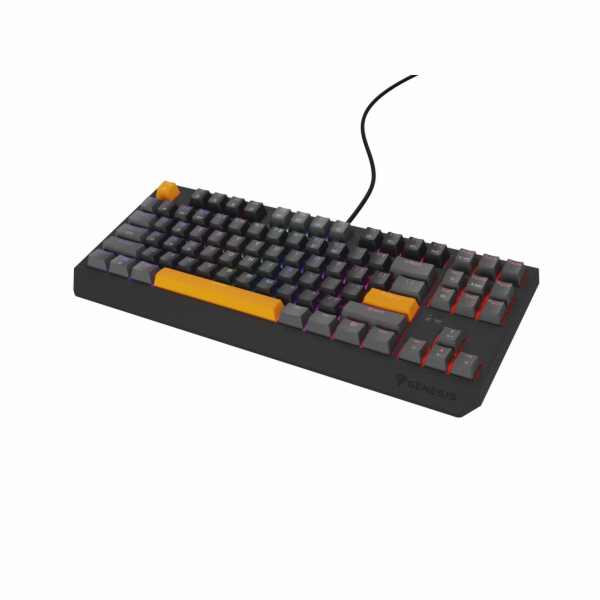 Genesis herní klávesnice THOR 230/TKL/RGB/Outemu Red/Drát...