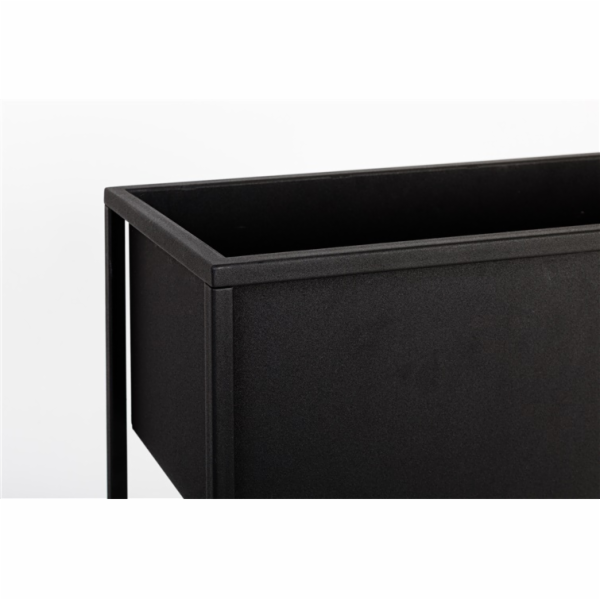 Gelový stojan Marsylia, 60 cm x 60 cm x 23 cm, černý