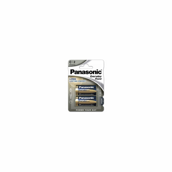 Panasonic Alkalická baterie LR14EPS/2BP Everyday Power (B...