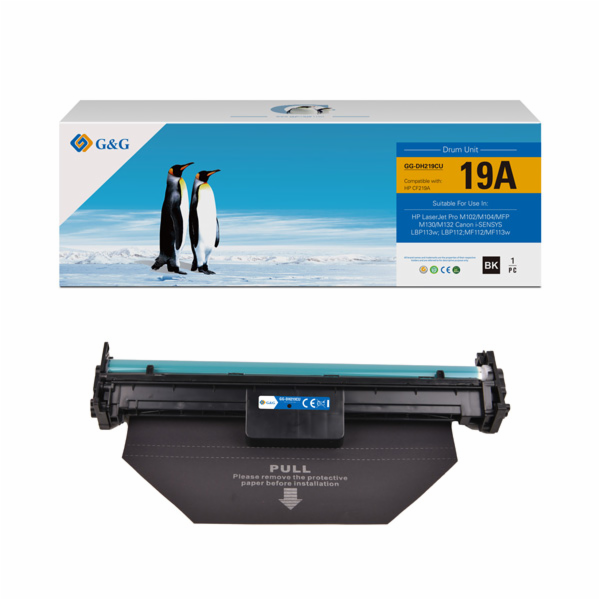 G&G kompatibilní válec G&G s CF219A, HP 19A, černý, 12000 s