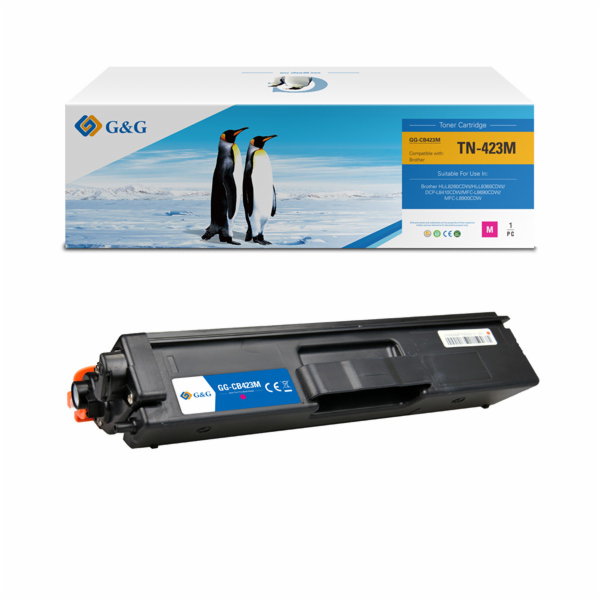 G&G Toner Kompatibilní toner G&G pro Brother TN423M, NT-C...