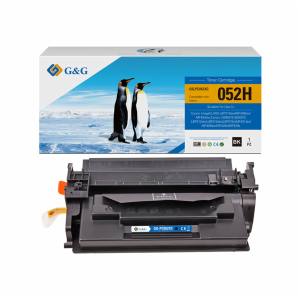 G&G Toner Toner kompatibilní s Canon 052H, NT-PC052XC, če...