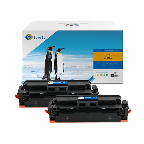 G&G Toner Toner kompatibilní s HP CF410X, NT-PH410XBK, HP...