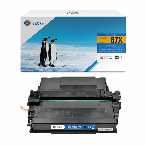 G&G Toner Toner kompatibilní s HP CF287X, NT-PH287XC, čer...