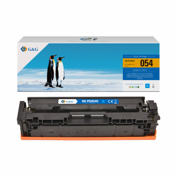 G&G Toner Toner kompatibilní s Canon 054C, NT-PC054C, azu...