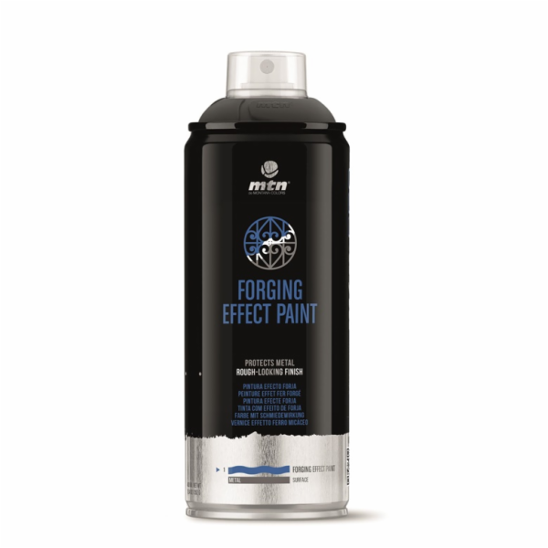 Aerosolová barva Montana, černá, 0,4l