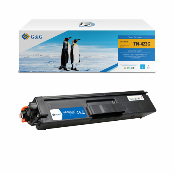 G&G Toner Kompatibilní toner G&G pro Brother TN423C, NT-C...