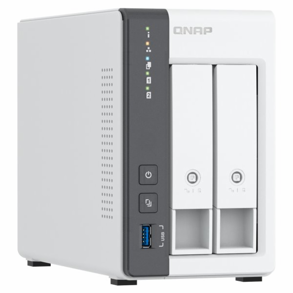 QNAP TS-216G (4core 2,0GHz + NPU, 4GB RAM, 2x SATA, 1x Gb...