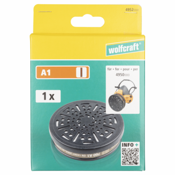 Wolfcraft Respirátorový filtr A1 4952000