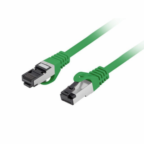 Lanberg PATCHCORD CAT.8.1 S/FTP LSZH CU 3M GREEN FLUKE PA...
