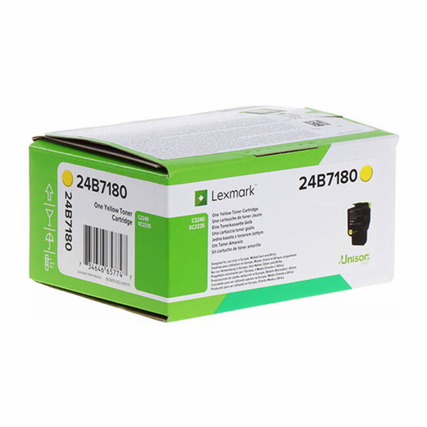 Lexmark Originální žlutý toner 24B7156 (24B7180)