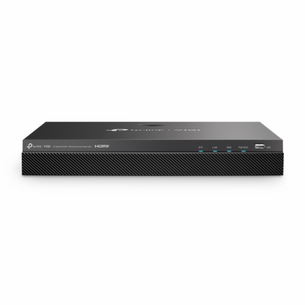 TP-Link rekordér VIGI NVR2008H-8MP 8kanálový PoE+ videore...