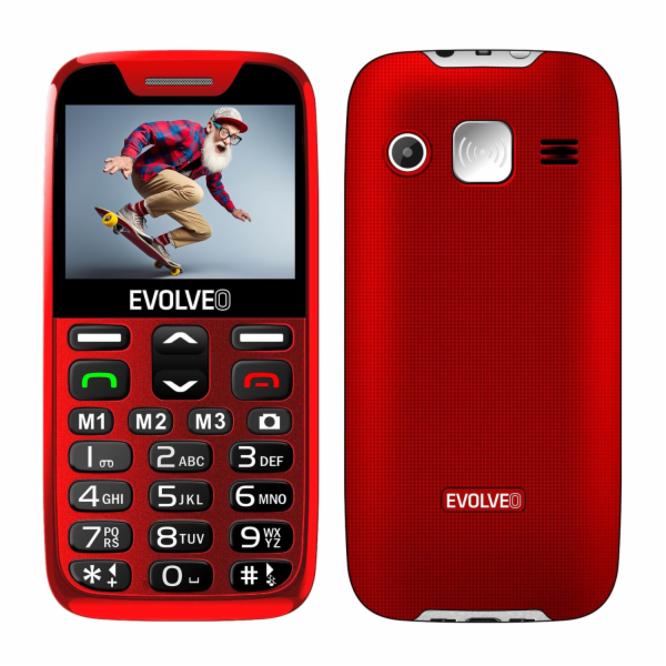 EVOLVEO EasyPhone XR, mobilní telefon pro seniory s nabíj...