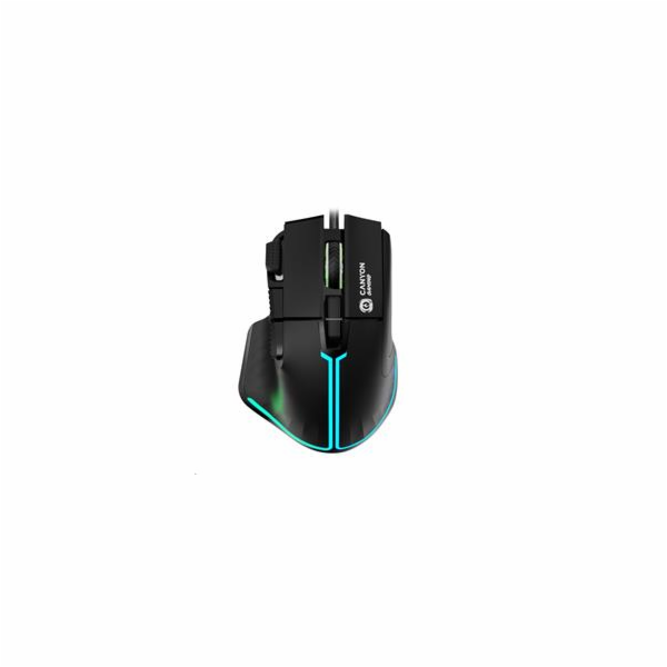 Herní myš Canyon CANYON Fortnax GM-636 RGB, 9 tlačítek, č...