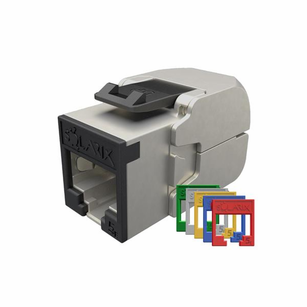 Keystone Solarix 10G Cat 6a STP RJ45 RAL FIT, samořezný 