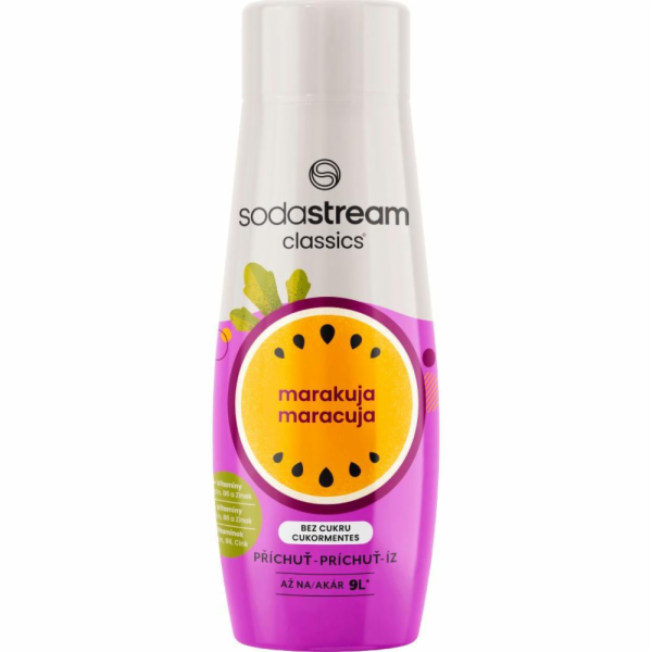 SodaStream Sirup příchuť MARACUJA ZERO 440 ml 