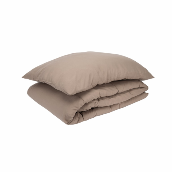 Sada povlečení OKKO KS-35, 140×200 cm, bílá