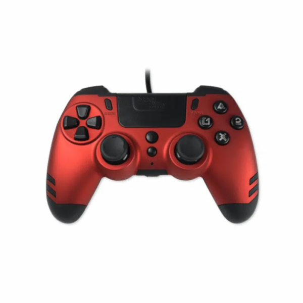 Kabelový ovladač SteelPlay Slim Pack Ruby Red Multi Pad