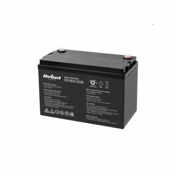 Rebel Gelová baterie 12V 100Ah Rebel