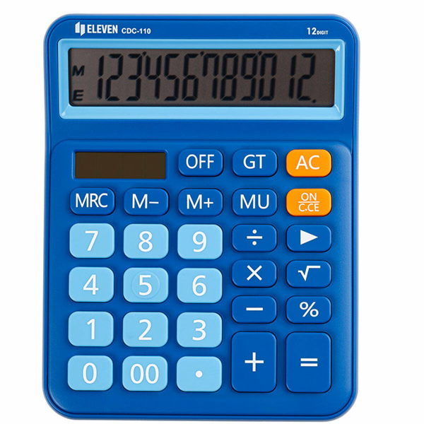 Eleven Kalkulačka CDC-110-BL  modrá/Elev