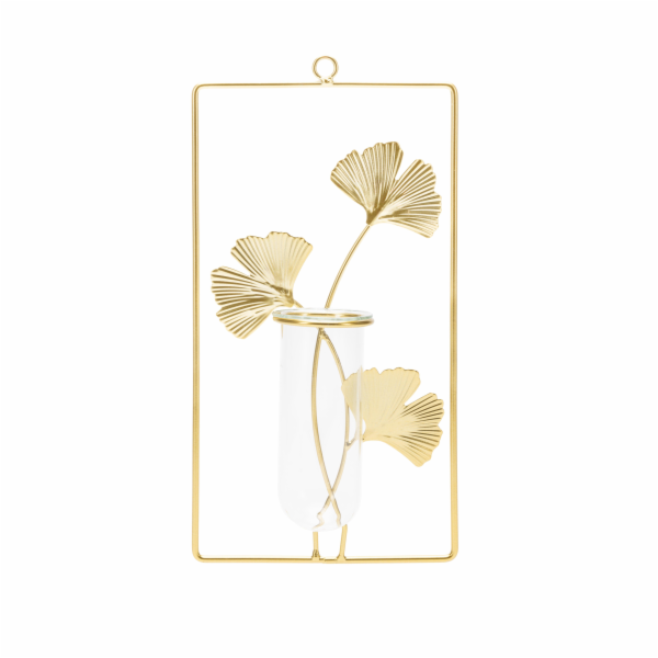 Závěsný gelový hrnec Domoletti, kov, O 15 cm, zlatý