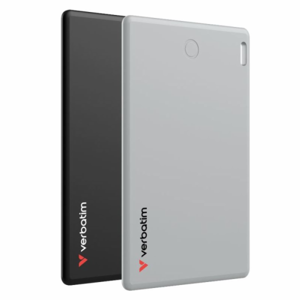 1x2 Verbatim My Finder Card BT schwarz/silber  MYFCR-02BS...