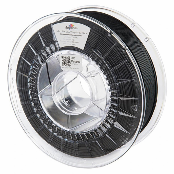 Spectrum Filament Spectrum PA6 Low Warp GF30 Black 1,75 m...