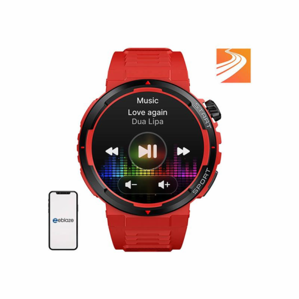 Smartwatch Zeblaze Ares 3 Plus (Red)