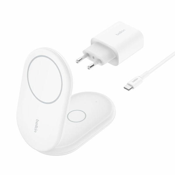 Belkin BOOST CHARGE™ Qi2 15W 2v1 Magnetický nabíjecí stoj...